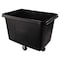 Rubbermaid Commercial 500 lbs. Rectangular Trash Can FG461400BLA - alternate 1